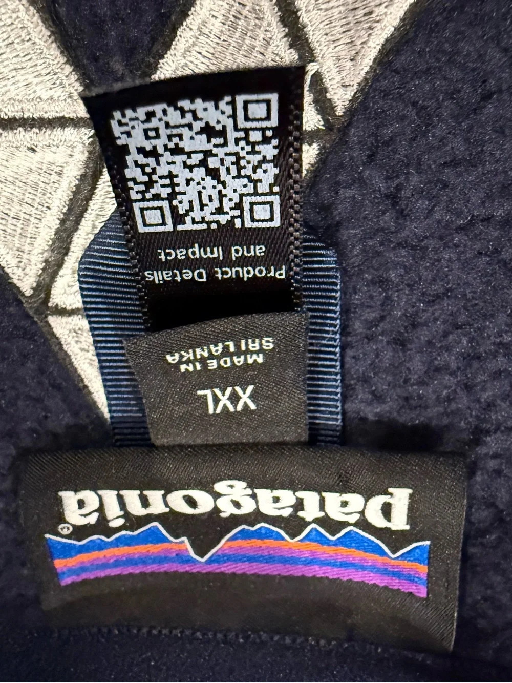 Patagonia Men’s Better Sweater Full Zip Fleece Vest Navy Blue Size XXL